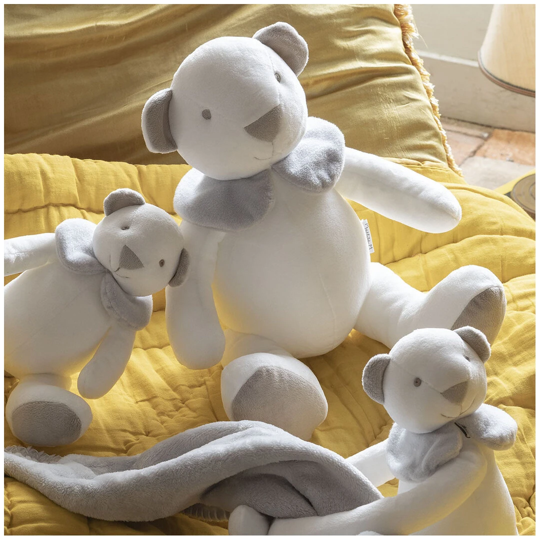 Grauer Teddybär Plüsch